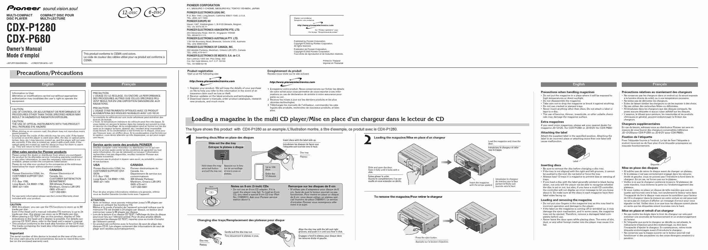 Pioneer CD Player CDX-P1280-page_pdf